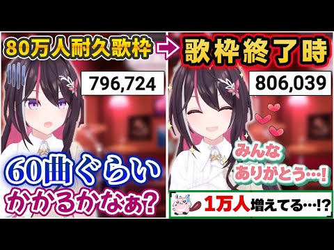 歌枠のクオリティが高すぎて登録者耐久が一瞬で終わり、たった1枠で約1万人も登録者が増えるAZKi【ホロライブ切り抜き】