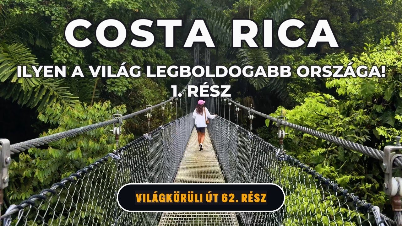 Utazás a világ legvadabb dzsungeleibe! Costa Rica 1. rész 🦥🇨🇷│Debi & Balu