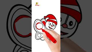 Draw Our Christmas Baby Butterfly 🦋 | Happy Holidays | BabyTV