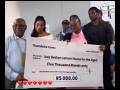 THANDEKA FANS GIFT HER 5k RANDS AND OTHER GIFTS DURING HER HOMECOMING