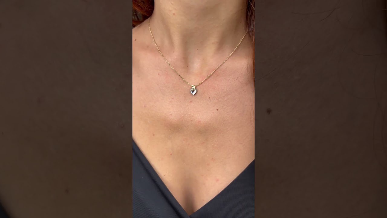 Κολιέ με το 24 από ασήμι 925 και Swarovski 