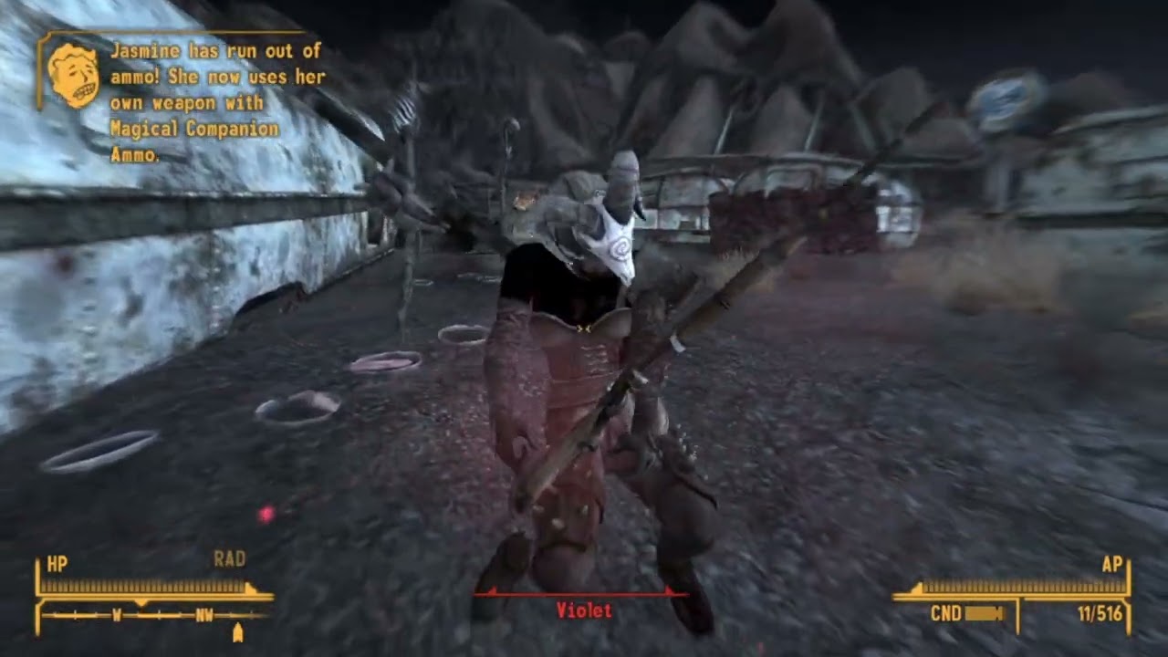 Fallout: New Vegas (In 4K HD) Killing Violet