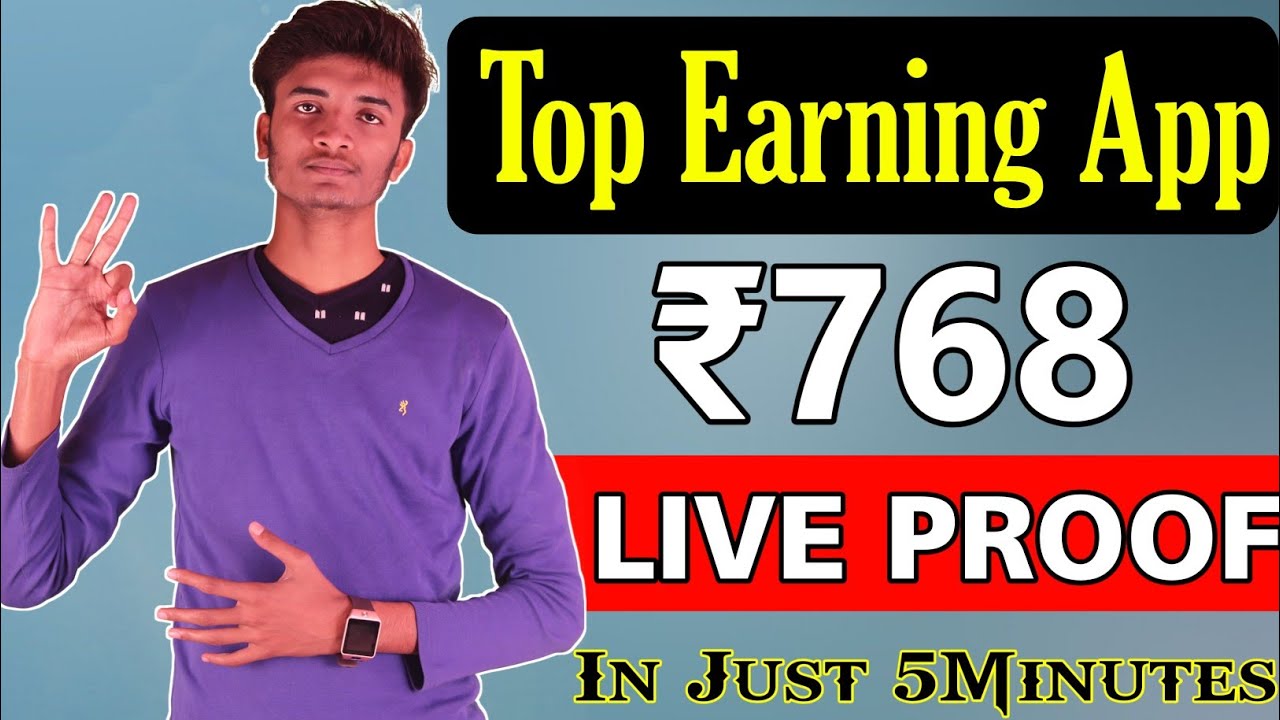 BEST EARNING APPS FOR ANDROID 2020 | EARN 1000₹ PER 5MINUTES | EARN MAKE MONEY ONLINE