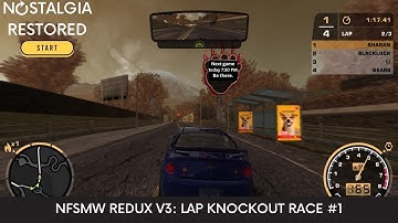 NFSMW Redux V3: Hickley Field (Lap Knockout Race #1)
