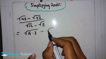 Simplifying surd expressions (Grade 11)