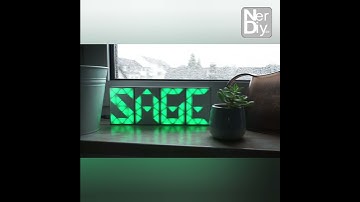 First demo of the running text feature on the #pxlDigit_24