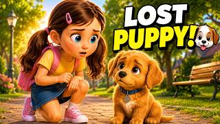 Girl Finds a Lost Puppy 🐶😭❤️… What Happens Next Will Melt Your Heart! | Heartwarming Kids Story Guía