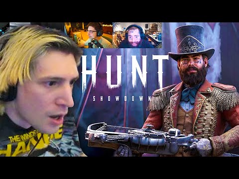 Xqc Plays Hunt: Showdown 1896 W/ Post Malone & Shroud