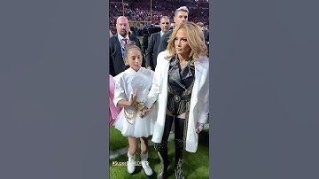 Jennifer Lopez & Emme At The Super Bowl Halftime Show #JLo #Shorts