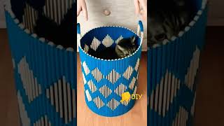 Waste Paper Crafts - DIY Jumbo Basket Idea