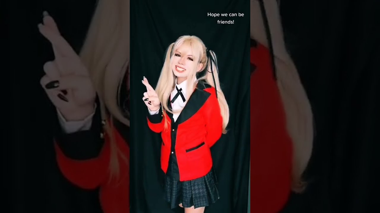 Hope we can be friends! ✨ | Mary Saotome #cosplay | Kakegurui