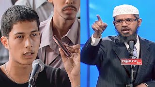 Clever Christian Boy Challenge Dr Zakir naik | One Man Army