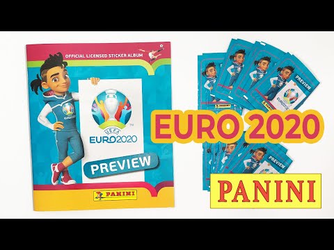 NEW PANINI EURO 2020 Чемпионат Европы по футболу ЕВРО 2020 Альбом наклеек Панини