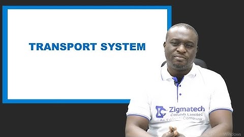 TRANSPORT SYSTEM I | BIOLOGY | EXAM GUIDE | LEARNING HUB | ZIGMATECH CONSULT LIMITED | EXAMGUIDE