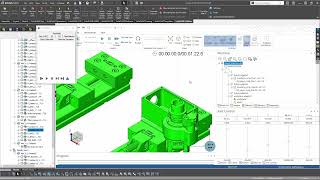 SolidCAM 2023 - MachSim Component Axes Preview