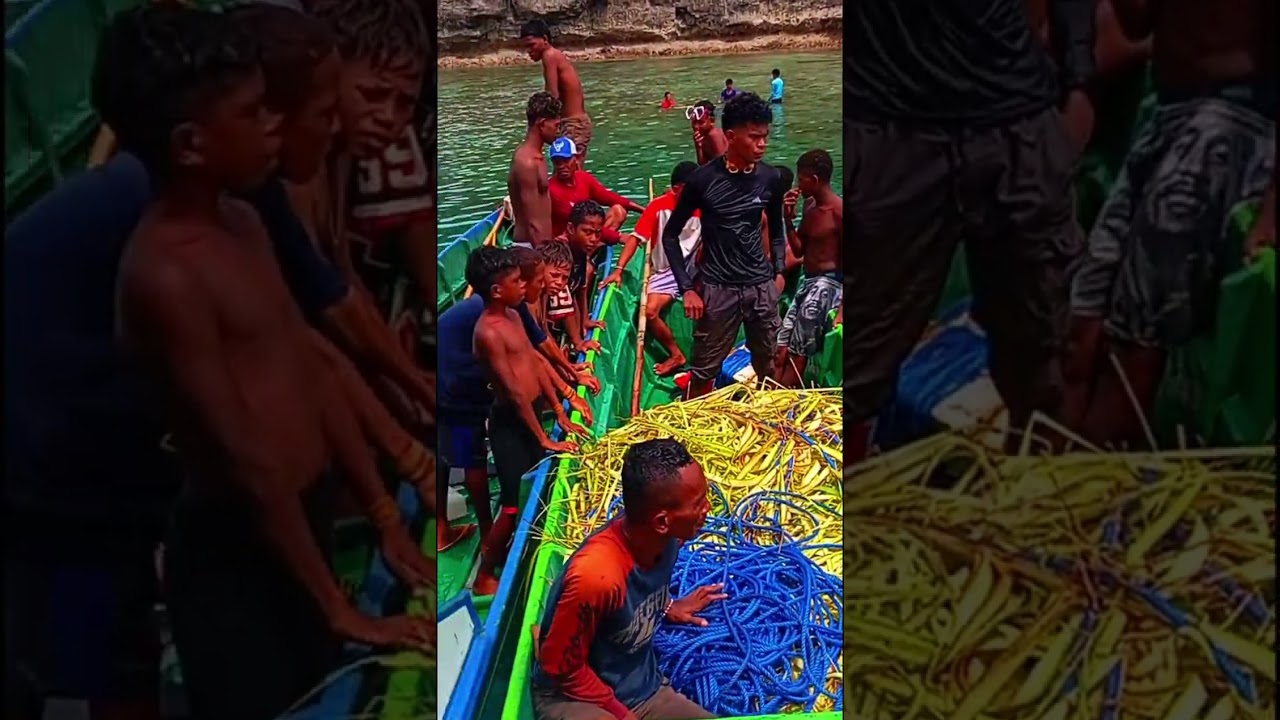 Kegiatan tarik tali di Kamasan 😎😎