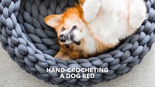 HOW TO MAKE A DOG BED USING OHHIO BRAID