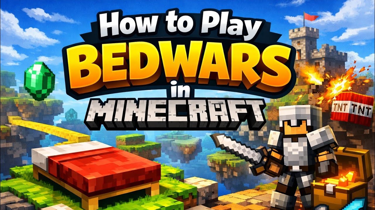 How to play Bed wars in Minecraft🔥🔥 - YouTube