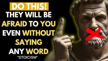 10 Stoic HABITS to Cultivate Silent Charisma and Command Respect Without Saying a Word | Stoicism
