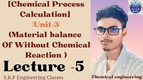 | Material balance of Without Chemical Reaction | Evaporator Question |❓❓❓@Indianpolytechnic.