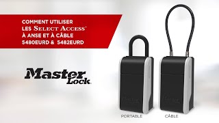 Operating the Master Lock 5480/5482 Lock Boxes (French)