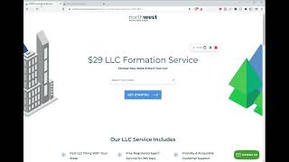 Create An LLC for $29 Walkthrough