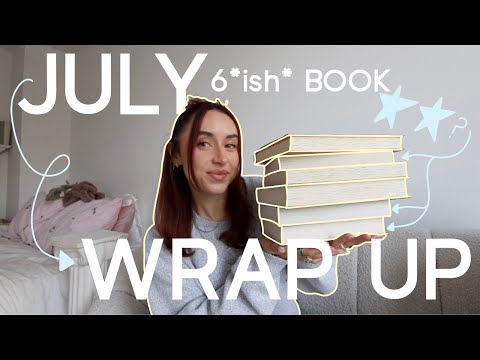 july wrap up (worst reading month?, new 2 stars?, a new fav fantasy?)⭐️
