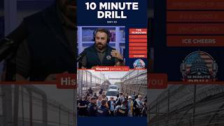 Anti-ICE rioters accidentally cheer Hispanic ICE agents after mistaking them for released migrants