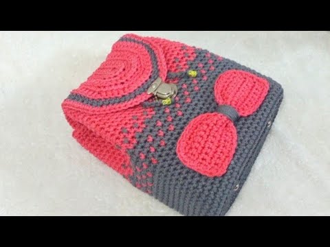 غطاء شنطه كروشيه