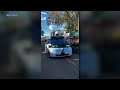 Waymo caught on video driving through South Pearl Farmer's Market during setup