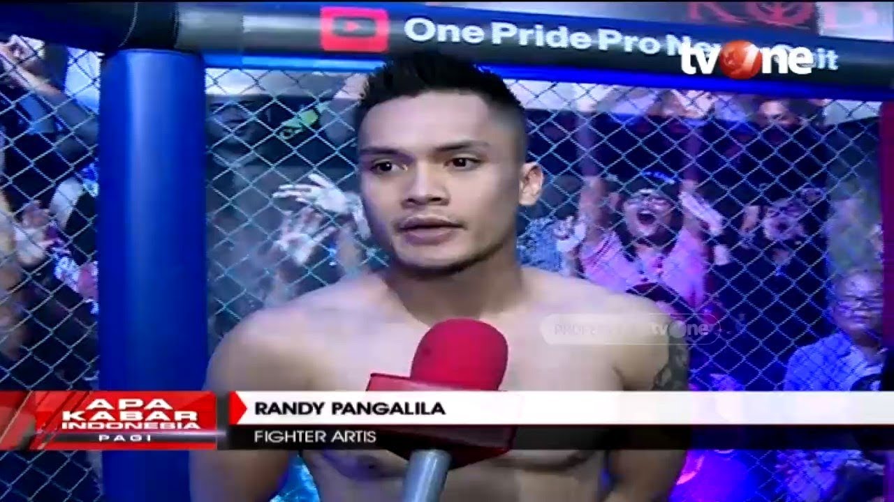 Celebrity Match Randy Pangalila Vs Adhi Pawitra One Pride 33 Live Di Tvone Pk 22 00 Wib Youtube