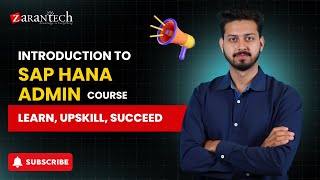 Introduction to SAP HANA Admin Course | ZaranTech