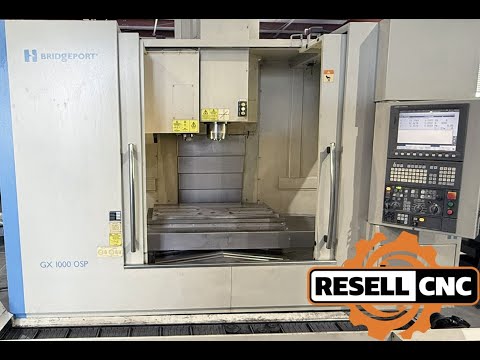 2012 Hardinge GX-1000 OSP CNC Vertical Mill