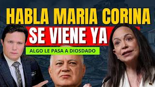 ALGO NO ESTÁ CON DIOSDADO MIENTRAS MARIA CORINA HACE EL ANUNCIO
