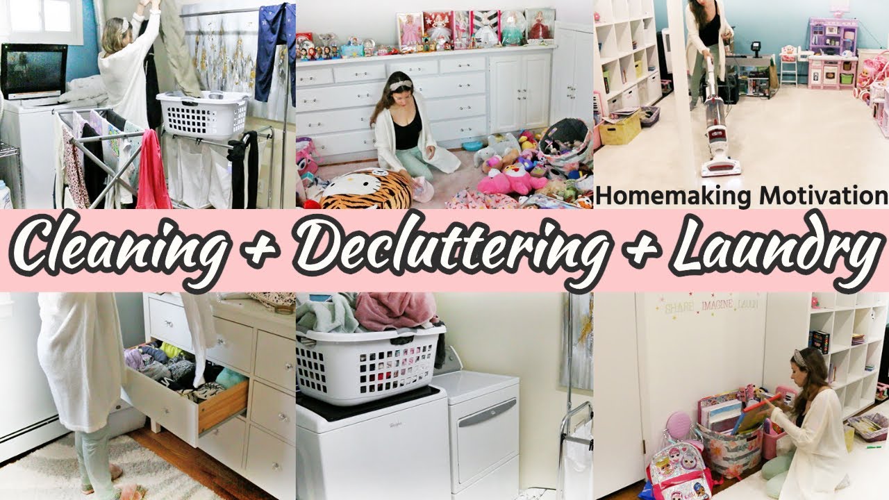 CLEANING MOTIVATION || CLEAN AND DECLUTTER WITH ME - YouTube