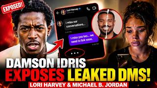 Michael B. Jordan & Lori Harvey DM Leak Drama Just Got WORSE After Damson Idris’ Response