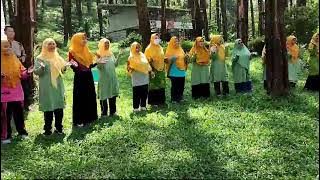 Buka mulut tertawa dua Kali..ha...ha.Fun game penghibur ibu ibu Aisyiyah
