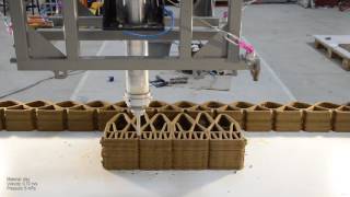 On-site 3D printing using cable-driven robots