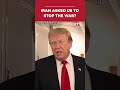 Iran Asked US To Stop The War? Trump Claims Tehran Sought De-escalation After Recent Standoff