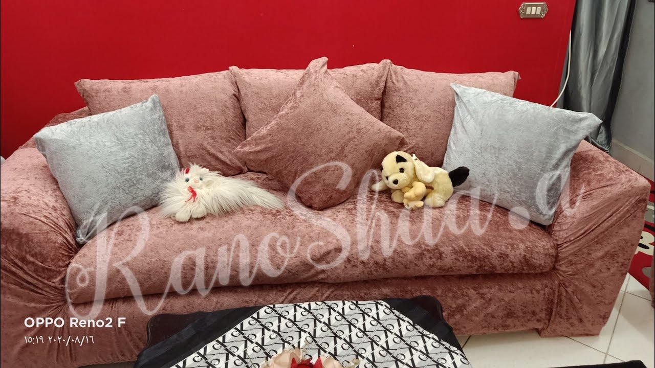 للمره التانيه تركيب كفر القطيفه الكنبه الكبيره 👌🖕