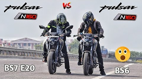 Bajaj Pulsar N160 BS7 E20 Model Vs Pulsar N160 | Drag Race | Unbelievable Result !