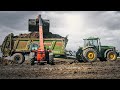 2 x John Deere vs 30 ha  ✔ Lokomotywa w Akcji ✔ Obornik 2020 ㋡