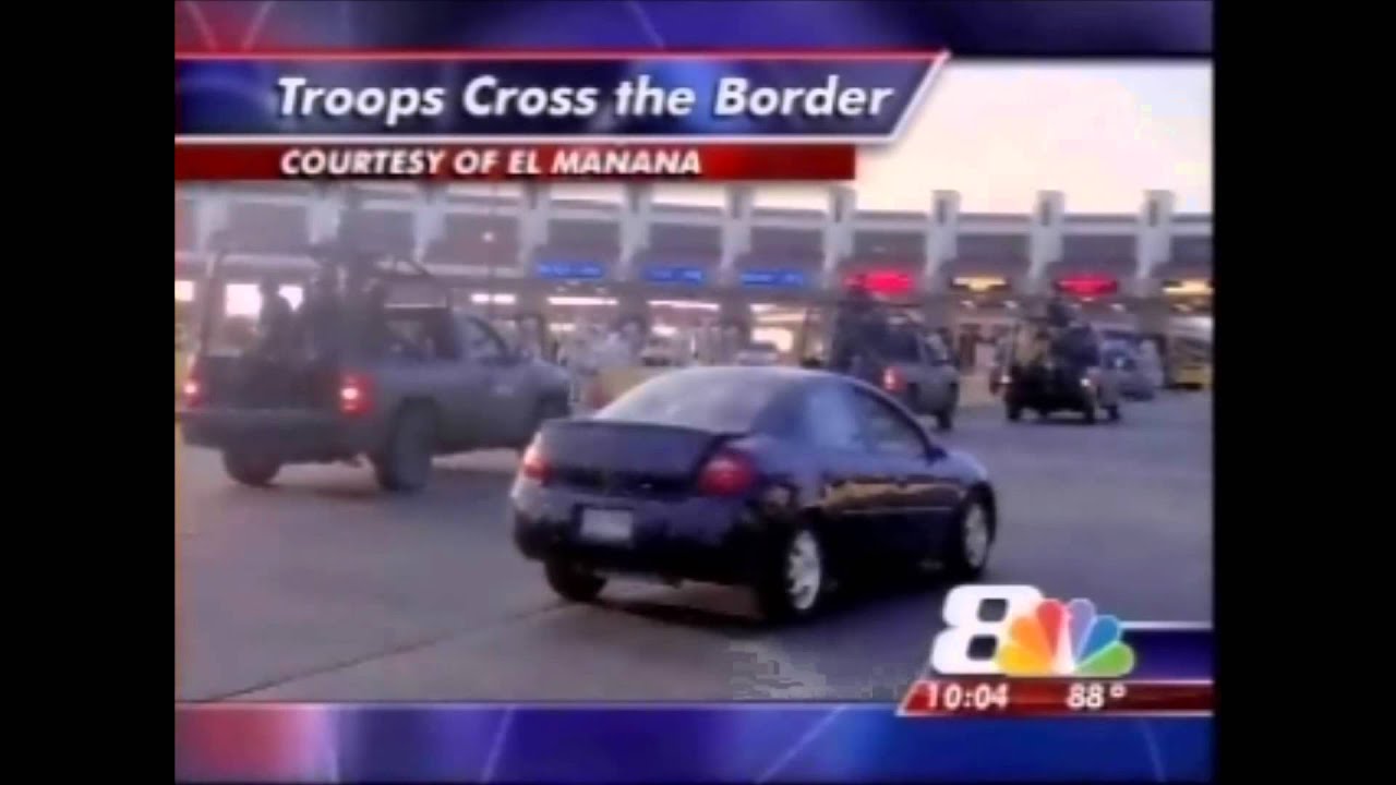 U.S. Border Illegally Crossed By Mexican Soldiers