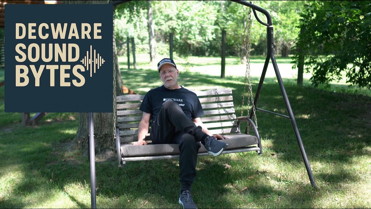 DECWARE's Steve Deckert talks about input sensitivity