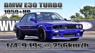 Fastest BMW in germany BMW E30 3,6L Turbo 1050HP