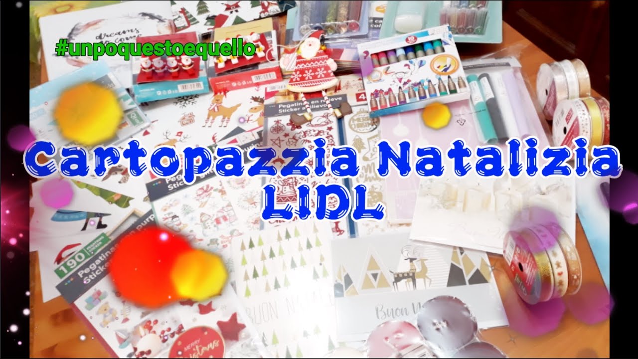 Mega Haul cartopazzia Natalizia LIDL 🎄🎁