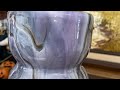 Part 2 Top coating￼ my vase with resin￼￼