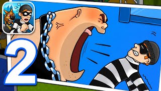 Robbery Bob: Man of Steal - Gameplay Walkthrough Part 2 - Chapter 2: Downtown (Android/iOS) screenshot 3