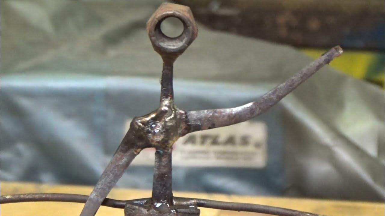 Braze Repair Using Silver Solder YouTube