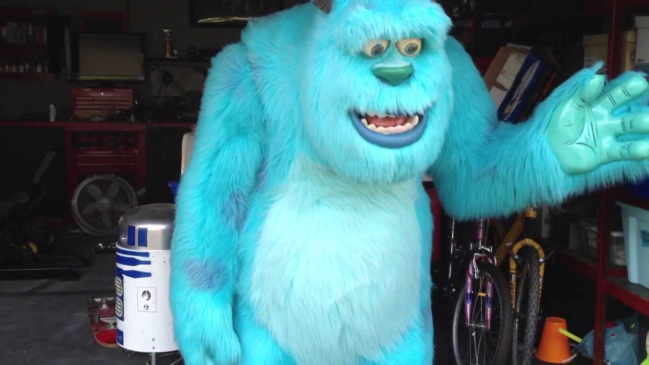 monsters inc lifesize sully mike monsters university youtube